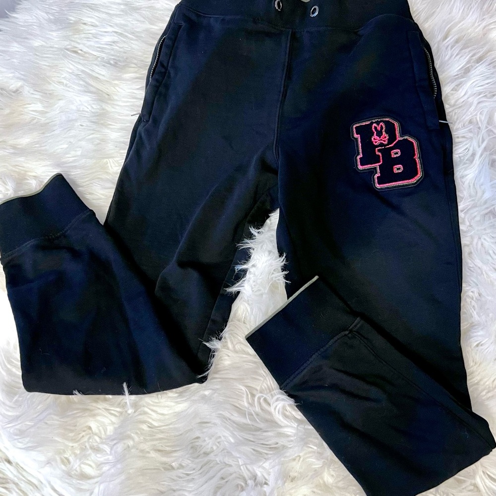 EUC Psycho Bunny Black Joggers